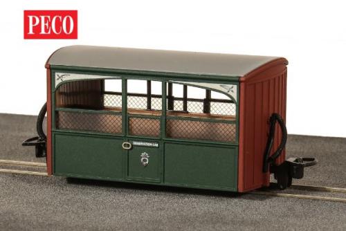 GR-561 Peco OO-9 FR Bug Box Coach, Zoo Car, Early Preservation